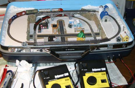 Finally! Two trains running